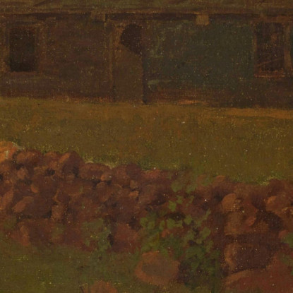 Garrison House York Maine Winslow Homer canvas print