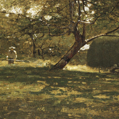 Scène De Récolte Winslow Homer tableau impression sur toile
