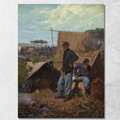 Hogar Dulce Hogar Winslow Homer cuadro en lienzo
