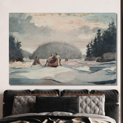 Isla Malin Winslow Homer cuadro en lienzo