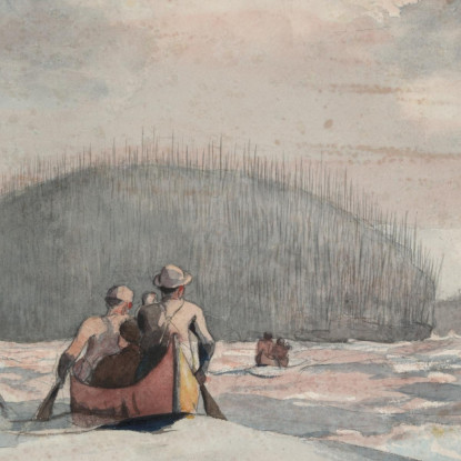 Isla Malin Winslow Homer cuadro en lienzo