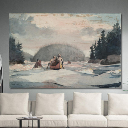 Isla Malin Winslow Homer cuadro en lienzo