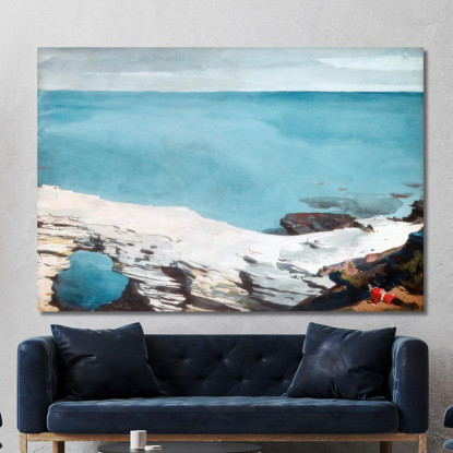 Pont Naturel Des Bermudes Winslow Homer tableau impression sur toile