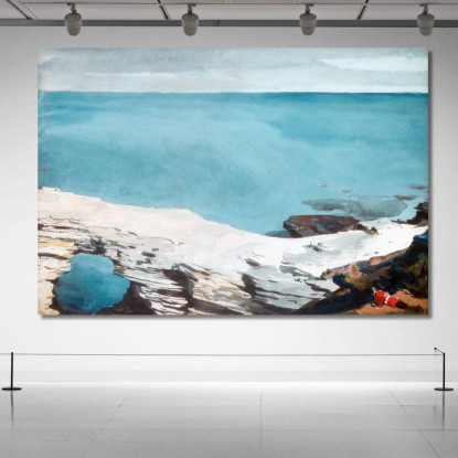 Pont Naturel Des Bermudes Winslow Homer tableau impression sur toile