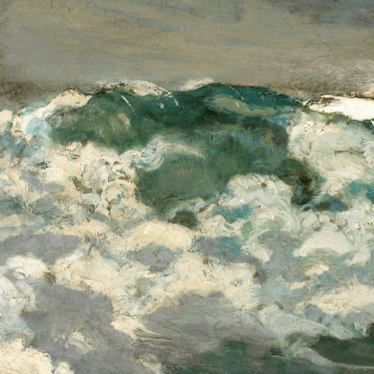 0 On A Lee Shoreﾠ Winslow Homer canvas print