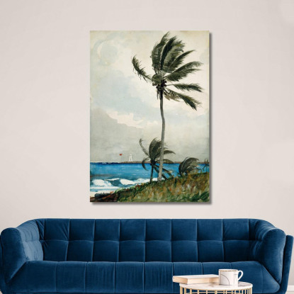 Palm Tree Nassau Winslow Homer canvas print