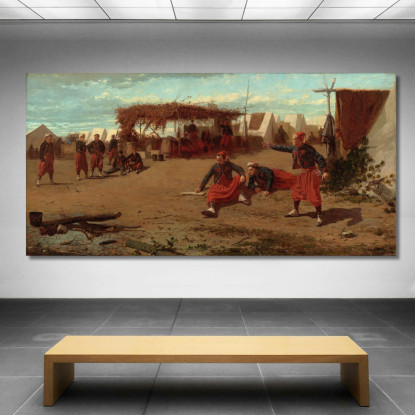 Quote Di Lancio Winslow Homer quadro stampato su tela