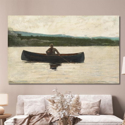 Jouer Un Poisson Winslow Homer tableau impression sur toile