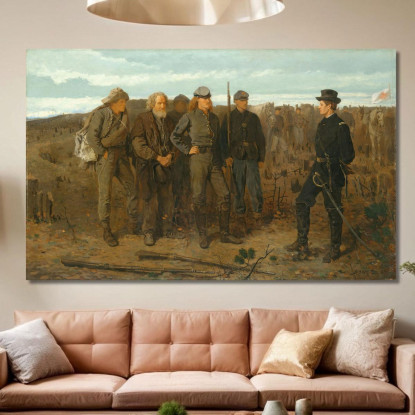 Prisioneros Del Frente Winslow Homer cuadro en lienzo
