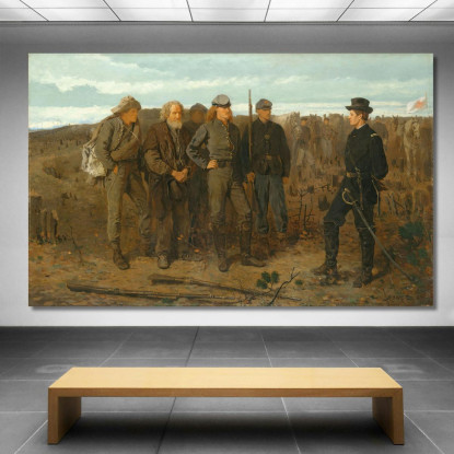 Prisioneros Del Frente Winslow Homer cuadro en lienzo