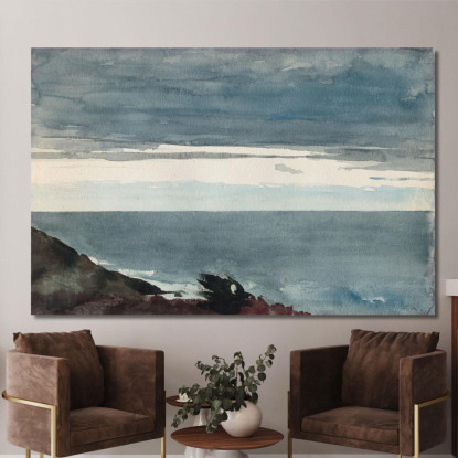 Soirée Cou De Prout Winslow Homer tableau impression sur toile