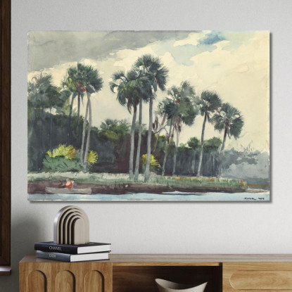 Rotes Hemd Homosassa Florida Winslow Homer drucken auf leinwand