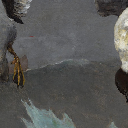 Rechts Und Links Winslow Homer drucken auf leinwand