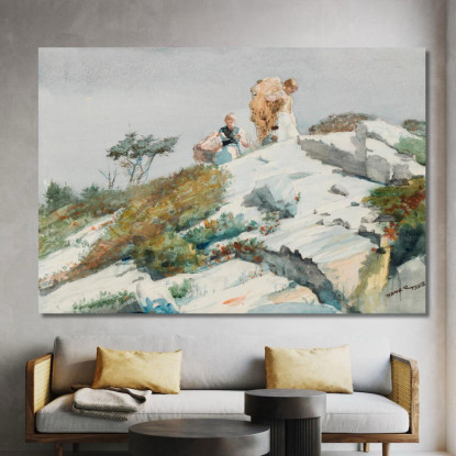 Trabajo Duro Winslow Homer cuadro en lienzo