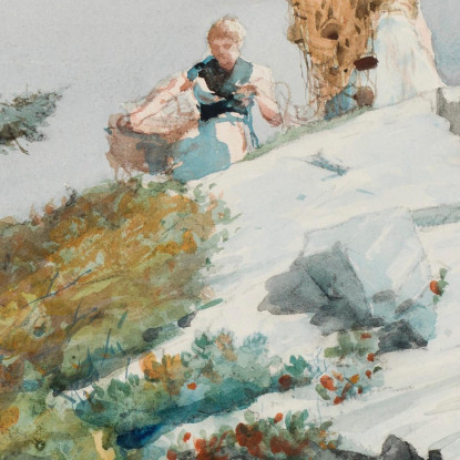 Trabajo Duro Winslow Homer cuadro en lienzo