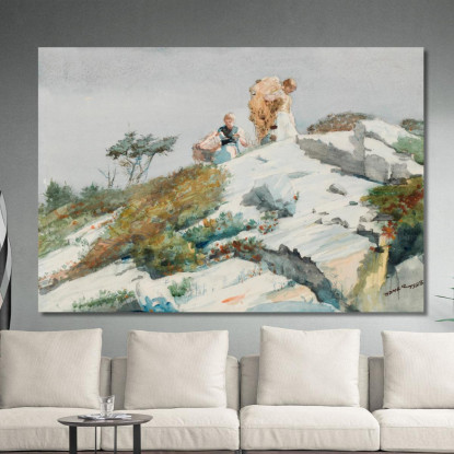 Travail Difficile Winslow Homer tableau impression sur toile