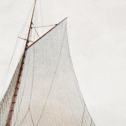 Salpando Al Largo Di Gloucester Winslow Homer quadro stampato su tela