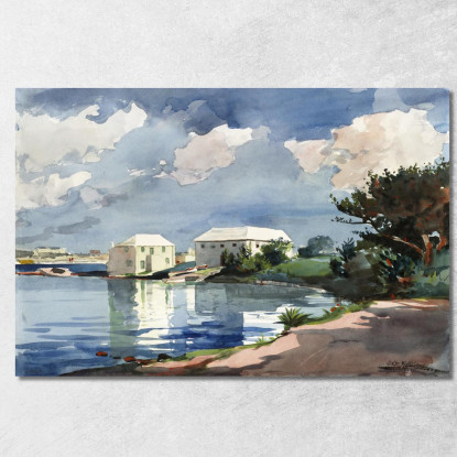 Bouilloire À Sel Bermudes Winslow Homer tableau impression sur toile
