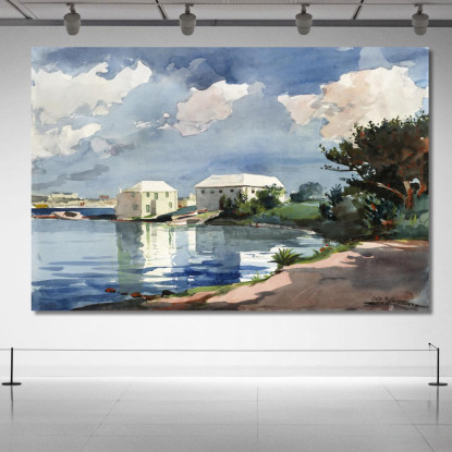 Salzkessel Bermuda Winslow Homer drucken auf leinwand