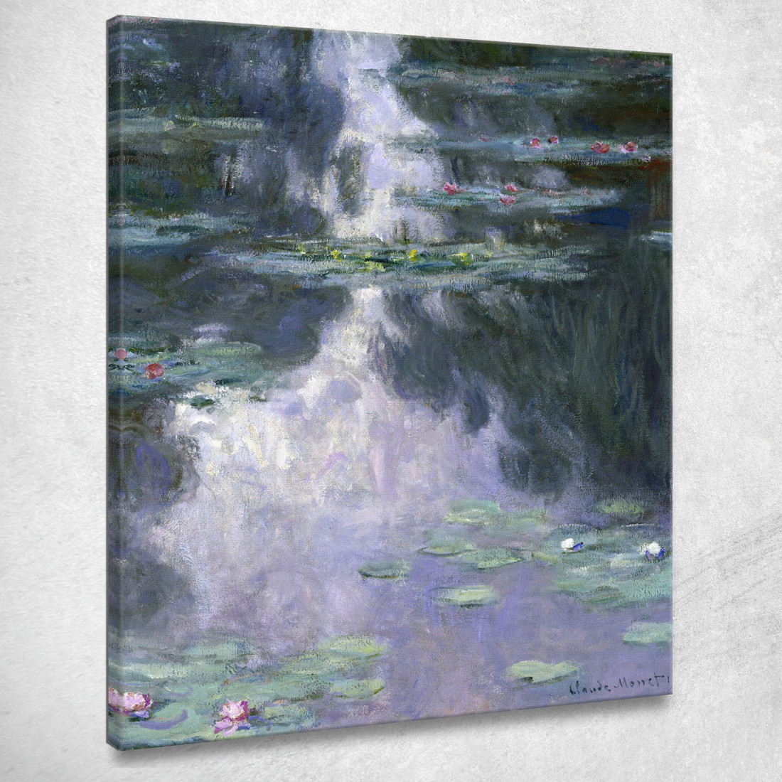 Ninfee 1907 Claude Monet mnt111 quadro stampato su tela