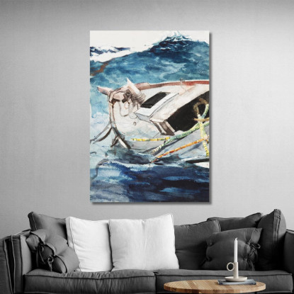 Estudio Para La Corriente Del Golfo Winslow Homer cuadro en lienzo