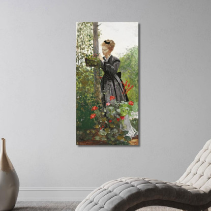 Été Winslow Homer tableau impression sur toile