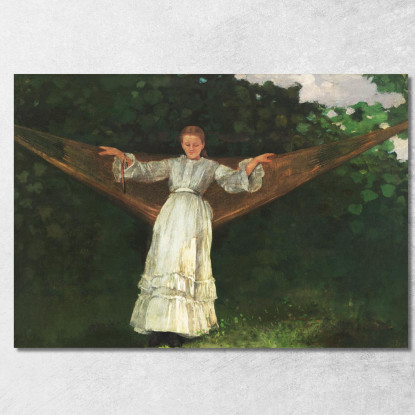 Sommernachmittag Winslow Homer drucken auf leinwand