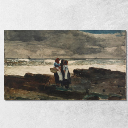 Soleil Et Nuages Winslow Homer tableau impression sur toile