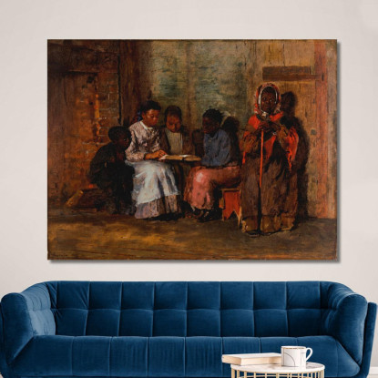 Domenica Mattina In Virginia Winslow Homer quadro stampato su tela