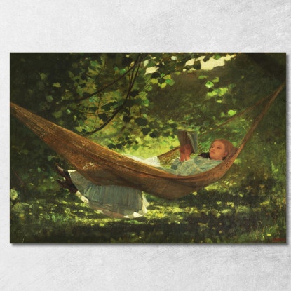 Sunlight And Shadow Winslow Homer canvas print