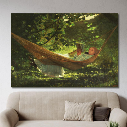Lumière Du Soleil Et Ombre Winslow Homer tableau impression sur toile