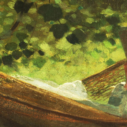 Luz Del Sol Y Sombra Winslow Homer cuadro en lienzo