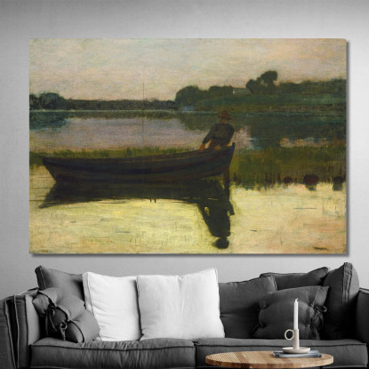 Sunset Winslow Homer canvas print