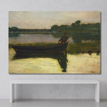 Sunset Winslow Homer canvas print