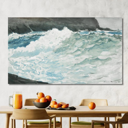 Surf Prouts Cou Winslow Homer tableau impression sur toile
