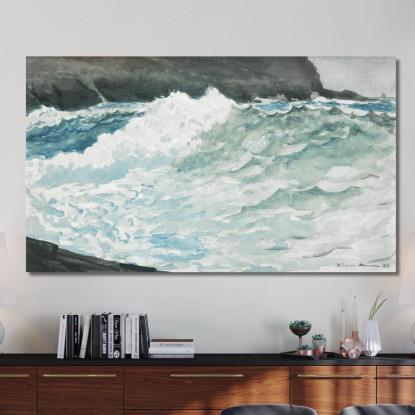 Surf Prouts Cou Winslow Homer tableau impression sur toile
