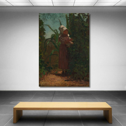 El Recolector De Frijoles Winslow Homer cuadro en lienzo