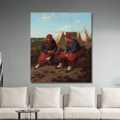 The Brierwood Pipe Winslow Homer canvas print