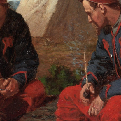 Die Brierwood-Pfeife Winslow Homer drucken auf leinwand