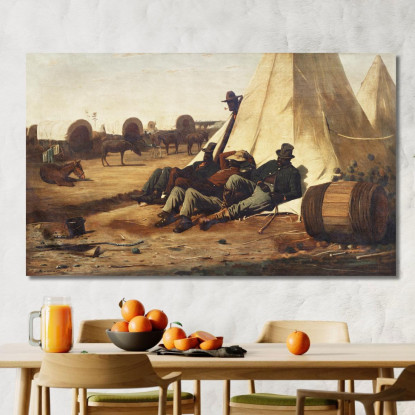 Il Lato Positivo Winslow Homer quadro stampato su tela