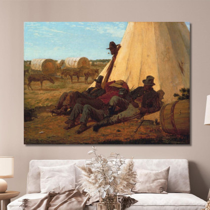 Die Sonnenseite 2 Winslow Homer drucken auf leinwand