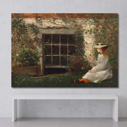 Il Quadrifoglio Winslow Homer quadro stampato su tela