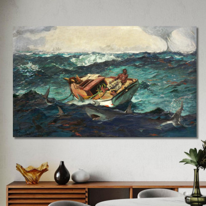 Le Gulf Stream 2 Winslow Homer tableau impression sur toile