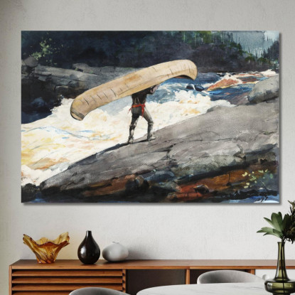 El Porteo Winslow Homer cuadro en lienzo