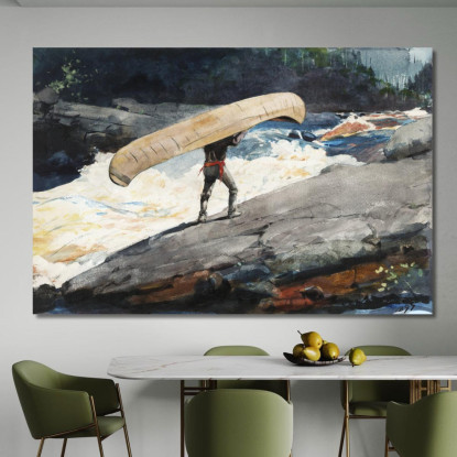 El Porteo Winslow Homer cuadro en lienzo