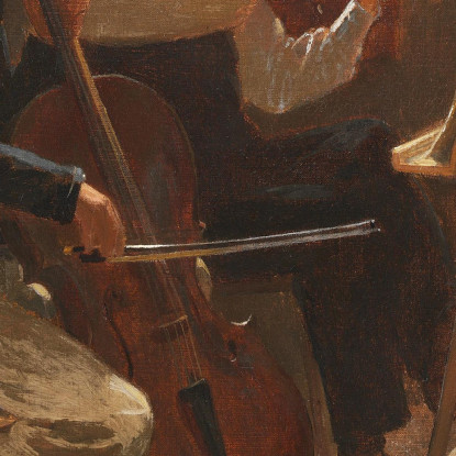 Lo Studio Winslow Homer quadro stampato su tela