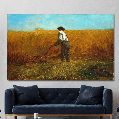 The Veteran In A New Field Winslow Homer canvas print