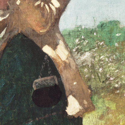 La Chaqueta Amarilla Winslow Homer cuadro en lienzo