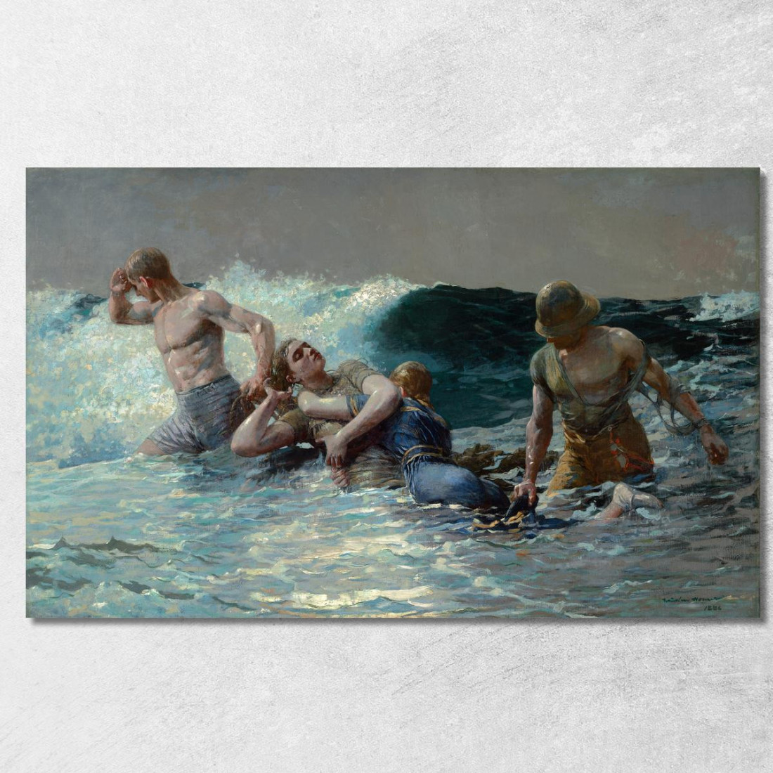Sog Winslow Homer drucken auf leinwand