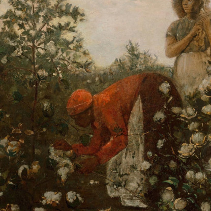 Upland Cotton Winslow Homer canvas print